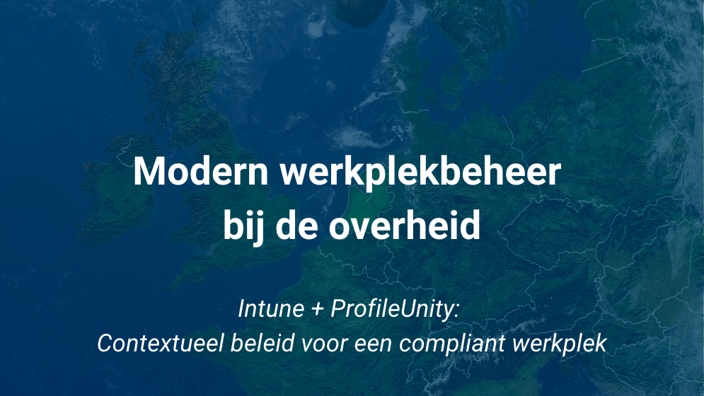 Intune en profileunity